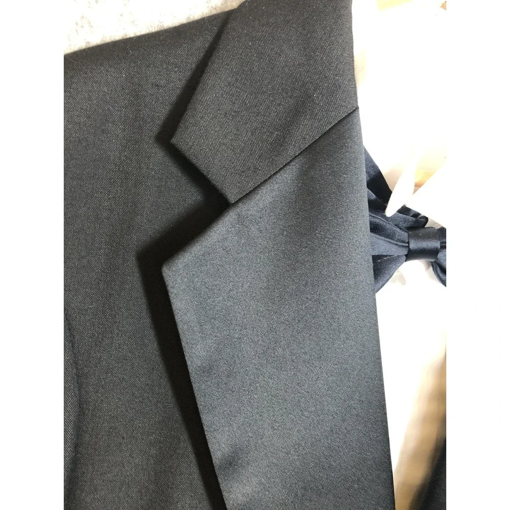Carlo Rosati Tuxedo Jacket Mens 40 Black Wool One Button Formal Event Classic